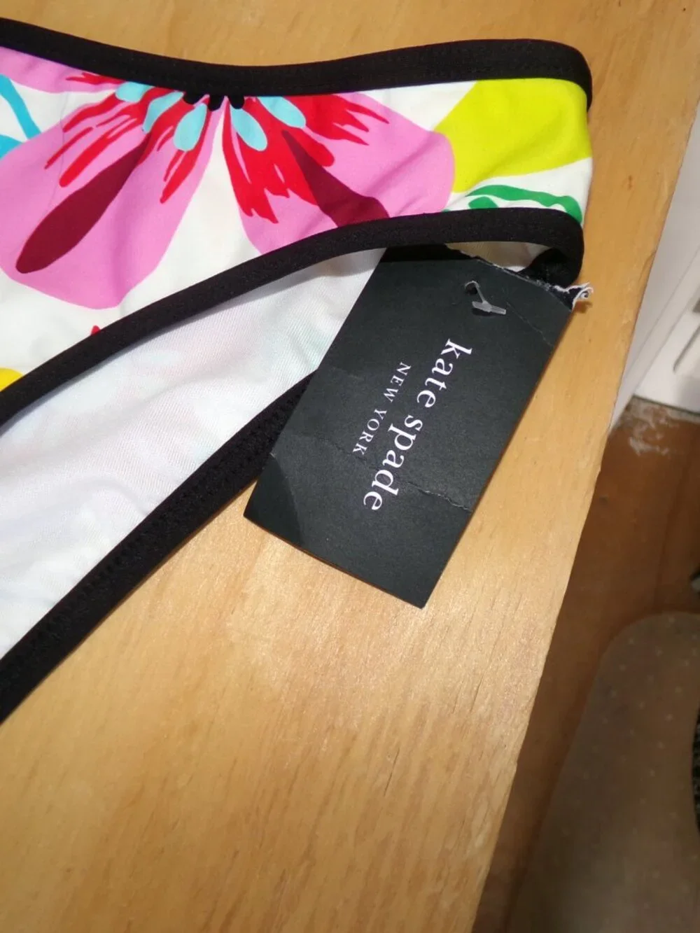 Kate Spade NWT Floral Bikini Bottoms Sz XS